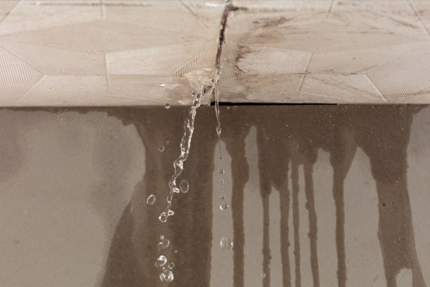 Professional Flood Damage Cleanup technician working in Diamond Bar, CA